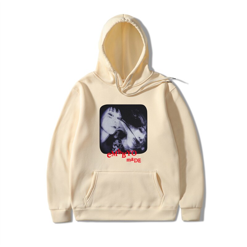 "Smokey Made" Graphic Unisex Streetwear Vintage Women Men Y2K Hoodie