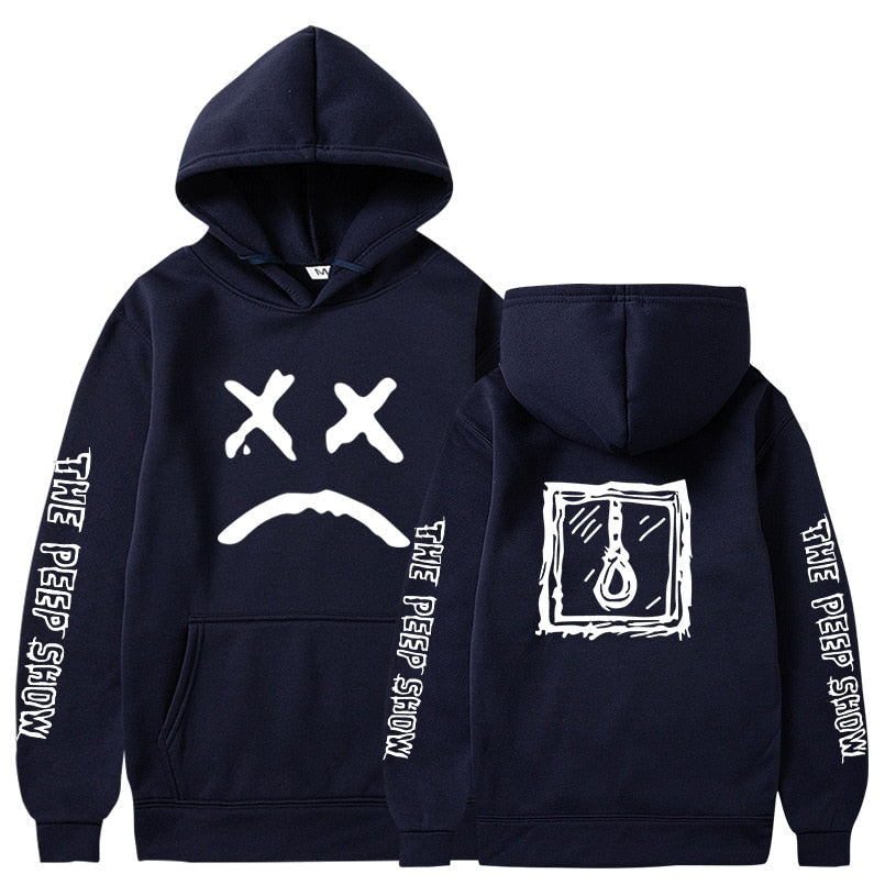"Go Hard" Graphic Unisex Streetwear Women Men Y2K Hoodie