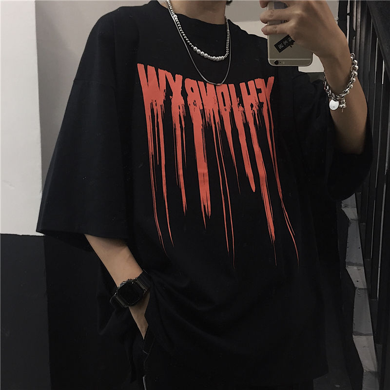 "Little Drip" Graphic Unisex Streetwear Vintage Women Men Y2K T-Shirt
