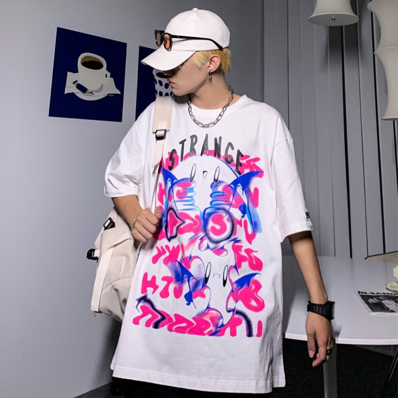 "Entrance" Unisex Men Women Streetwear Graphic T-Shirt