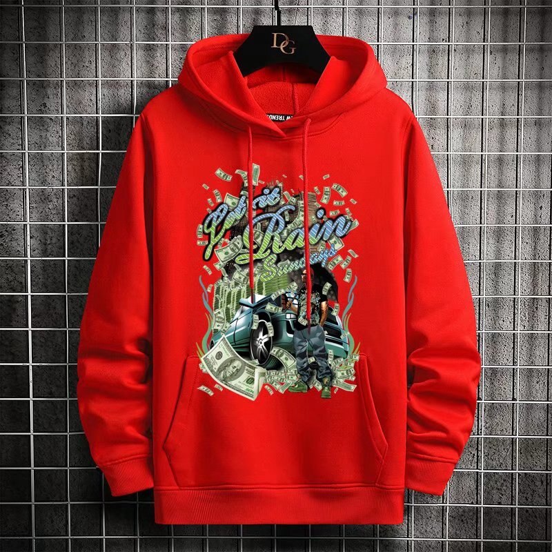 "Lottery" Graphic Unisex Streetwear Vintage Women Men Y2K Hoodie