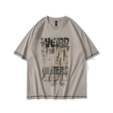 "Weird Places" Graphic Unisex Streetwear Vintage Women Men Y2K T-Shirt