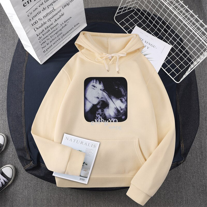 "Smokey" Graphic Unisex Streetwear Vintage Women Men Y2K Hoodie
