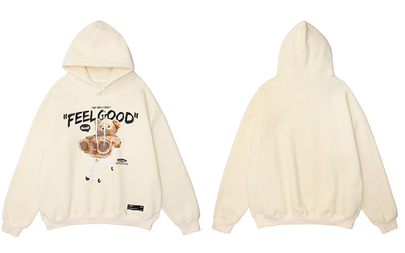 "Finally Good" Unisex Men Women Streetwear Graphic Hoodie
