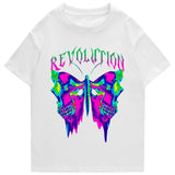 “Blind Wings" Graphic Unisex Streetwear Vintage Women Men Y2K T-Shirt