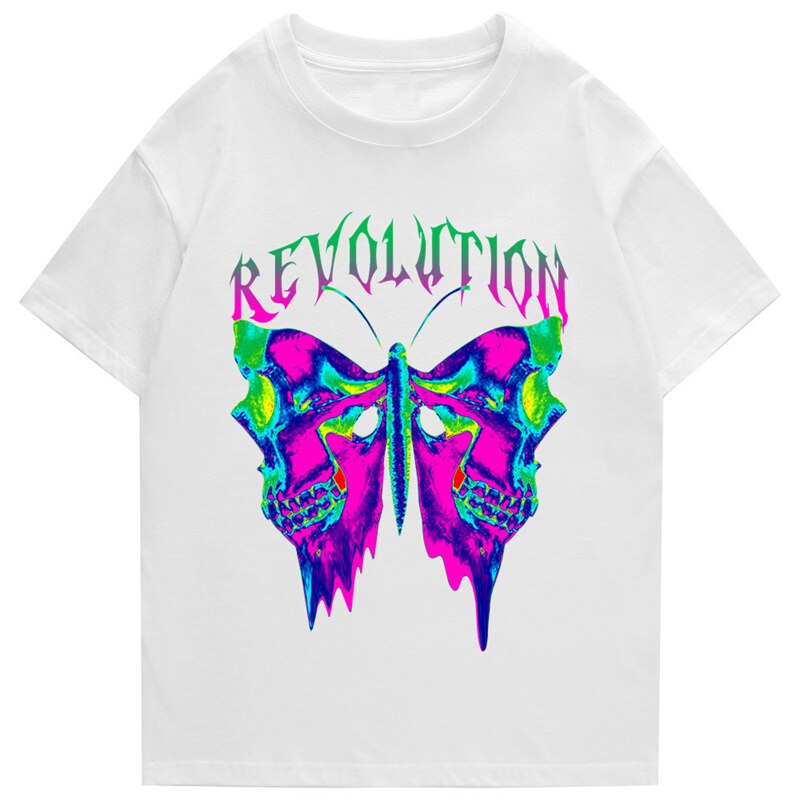 “Blind Wings" Graphic Unisex Streetwear Vintage Women Men Y2K T-Shirt