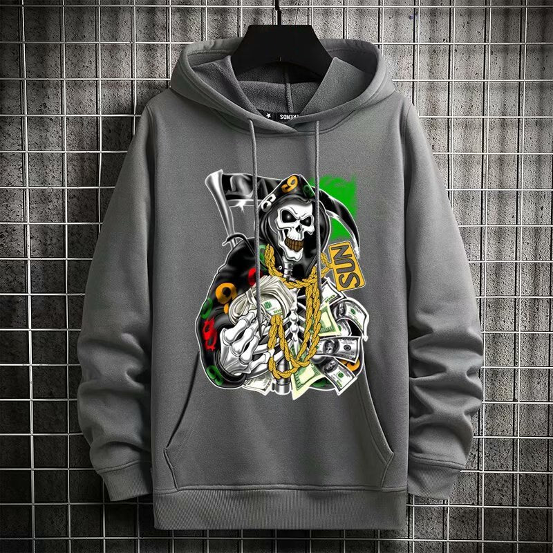 "Cash Made" Unisex Men Women Streetwear Graphic Hoodie