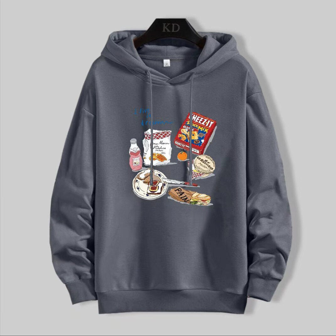 "Race Track" Graphic Unisex Streetwear Vintage Women Men Y2K Hoodie