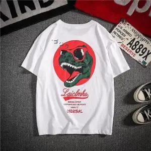 "Live Long Forever" Graphic Unisex Streetwear Vintage Women Men Y2K T-Shirt