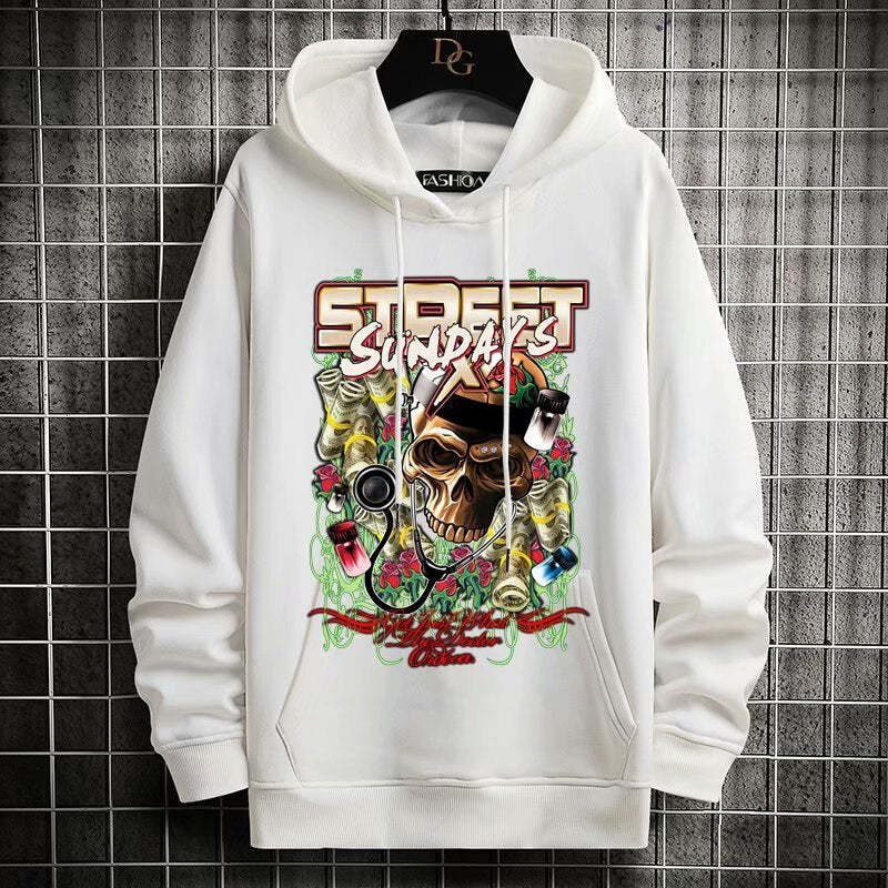 "Street Smart" Graphic Unisex Streetwear Vintage Women Men Y2K Hoodie