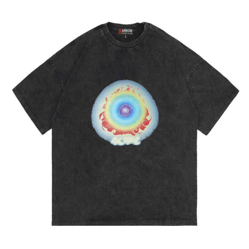 "Hidden Timeline" Graphic Unisex Streetwear Vintage Women Men Y2K T-Shirt