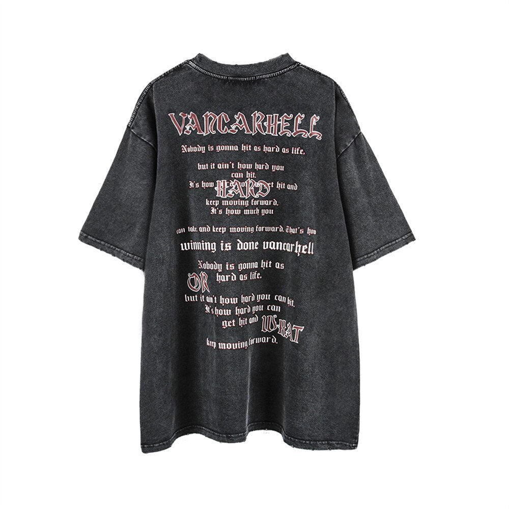 "Morning Wake" Graphic Unisex Streetwear Vintage Women Men Y2K T-Shirt