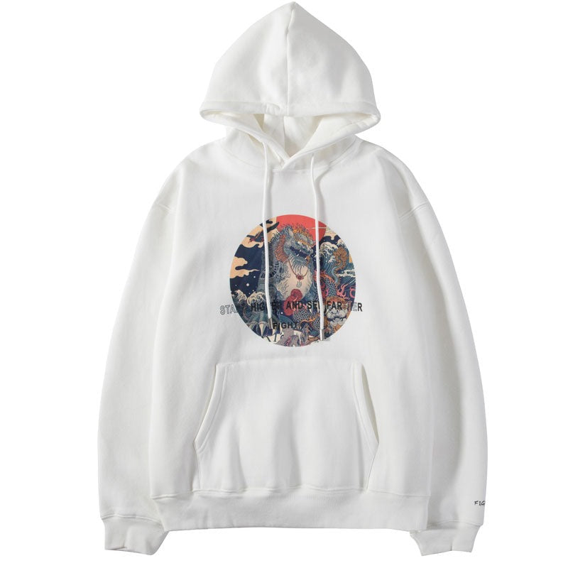 "Up In The Air" Graphic Unisex Streetwear Vintage Women Men Y2K Hoodie