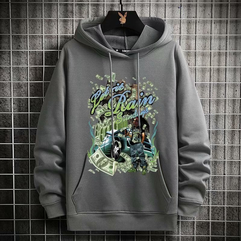 "Lottery" Graphic Unisex Streetwear Vintage Women Men Y2K Hoodie