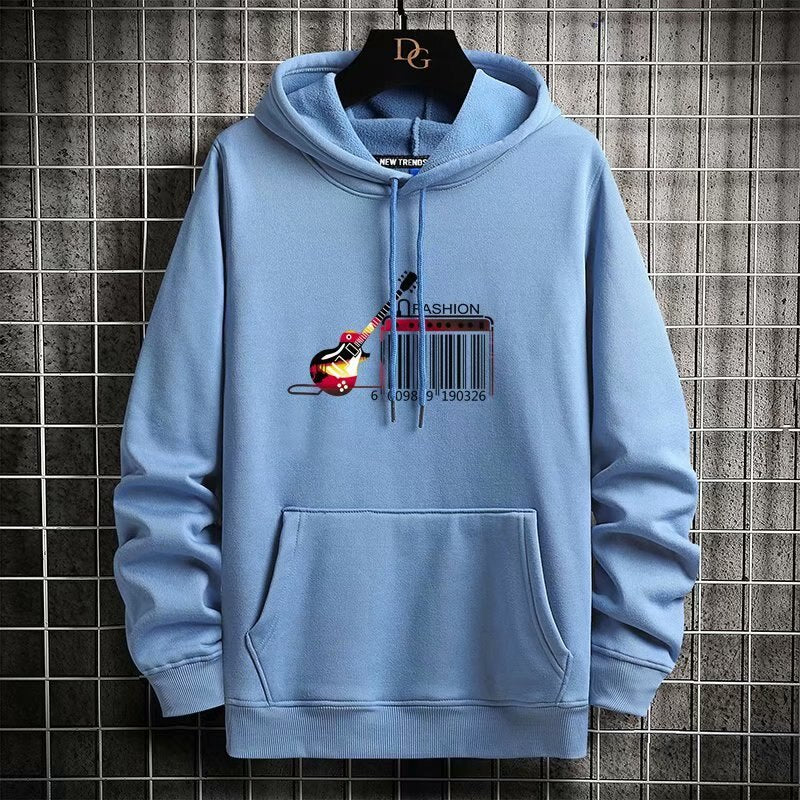"Barcode" Unisex Men Women Streetwear Graphic Hoodie