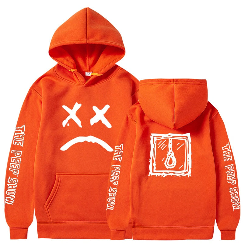 "Go Hard" Graphic Unisex Streetwear Women Men Y2K Hoodie
