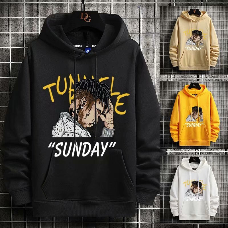 "Sunday Headace" Graphic Unisex Streetwear Vintage Women Men Y2K Hoodie