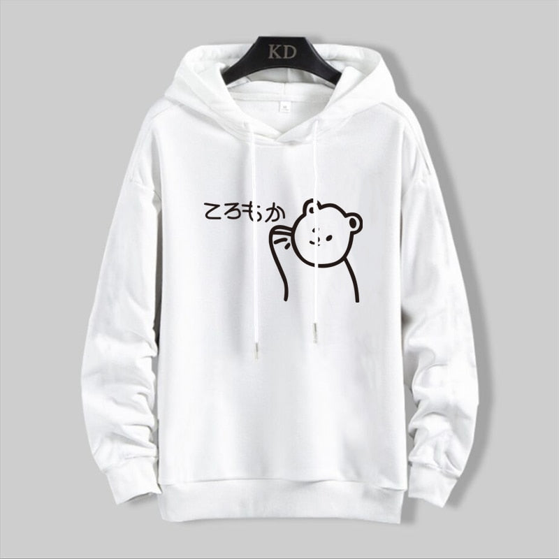 "Wave High" Graphic Unisex Streetwear Vintage Women Men Y2K Hoodie
