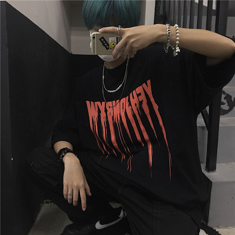 "Little Drip" Graphic Unisex Streetwear Vintage Women Men Y2K T-Shirt