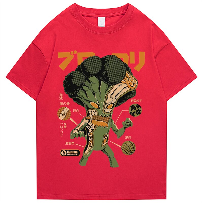"Just A Monster" Graphic Unisex Streetwear Vintage Women Men Y2K T-Shirt