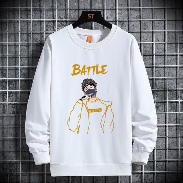 "Battle" Unisex Men Women Streetwear Graphic Hoodie