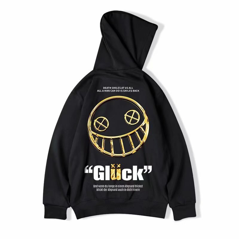 "Watching The Storm" Graphic Unisex Streetwear Vintage Women Men Y2K Hoodie