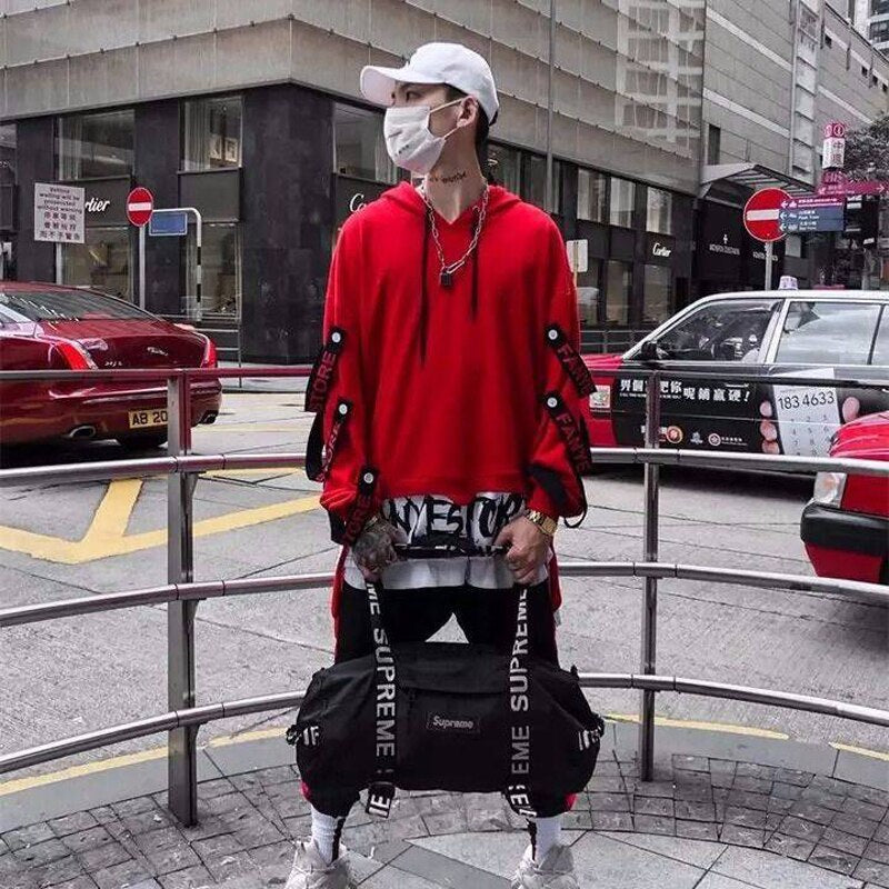 "Just Young" Graphic Unisex Streetwear Women Men Y2K Hoodie