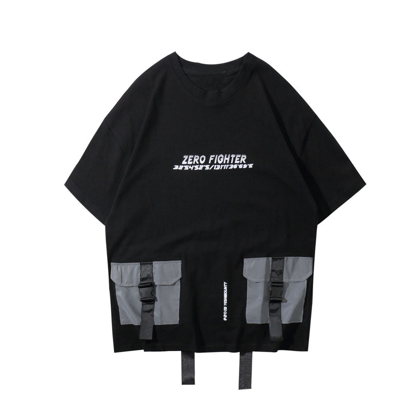 "Heavy Fighter" Graphic Unisex Streetwear Vintage Women Men Y2K T-Shirt