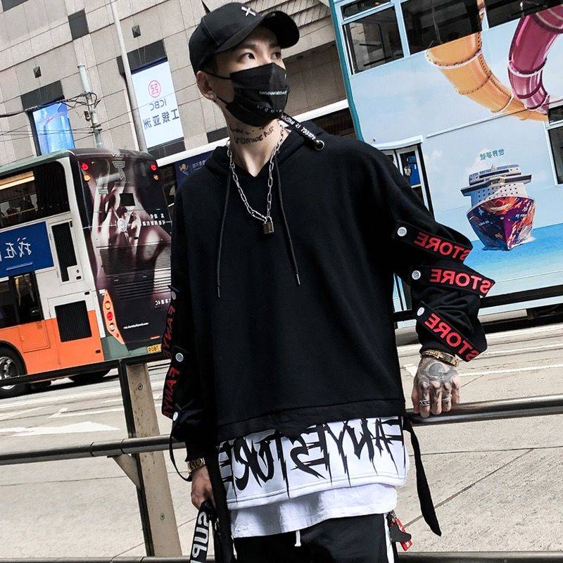 "Just Young" Graphic Unisex Streetwear Women Men Y2K Hoodie