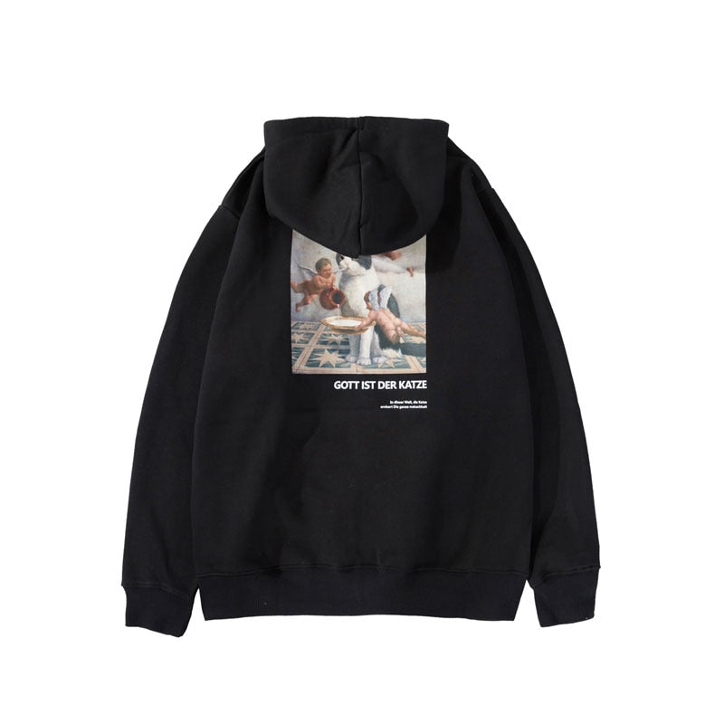"Dinner Time" Unisex Men Women Streetwear Graphic Hoodie