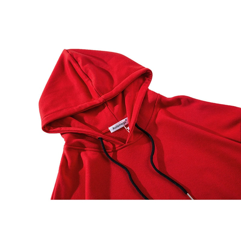 "Red Flag" Graphic Unisex Streetwear Vintage Women Men Y2K Hoodie