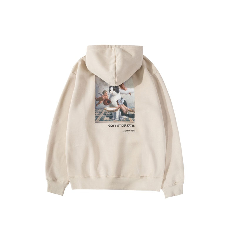 "Dinner Time" Unisex Men Women Streetwear Graphic Hoodie