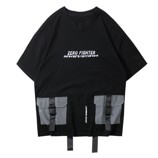 "Heavy Fighter" Graphic Unisex Streetwear Vintage Women Men Y2K T-Shirt