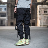 "Late Night" Graphic Unisex Streetwear Women Men Y2K Cargo Joggers