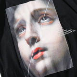 "Rain Drops" Graphic Unisex Streetwear Vintage Women Men Y2K T-Shirt