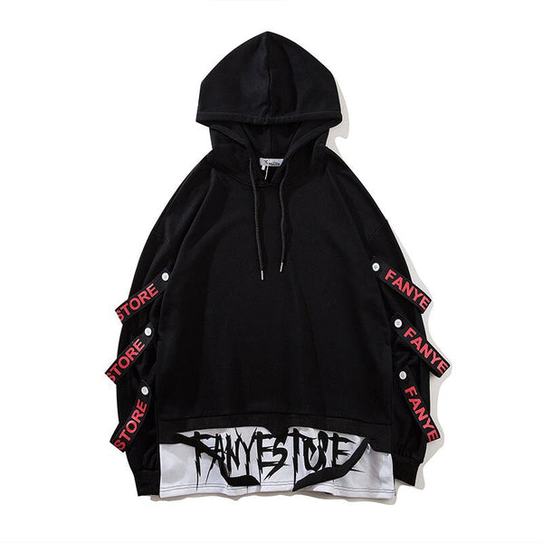 "Red Flag" Graphic Unisex Streetwear Vintage Women Men Y2K Hoodie