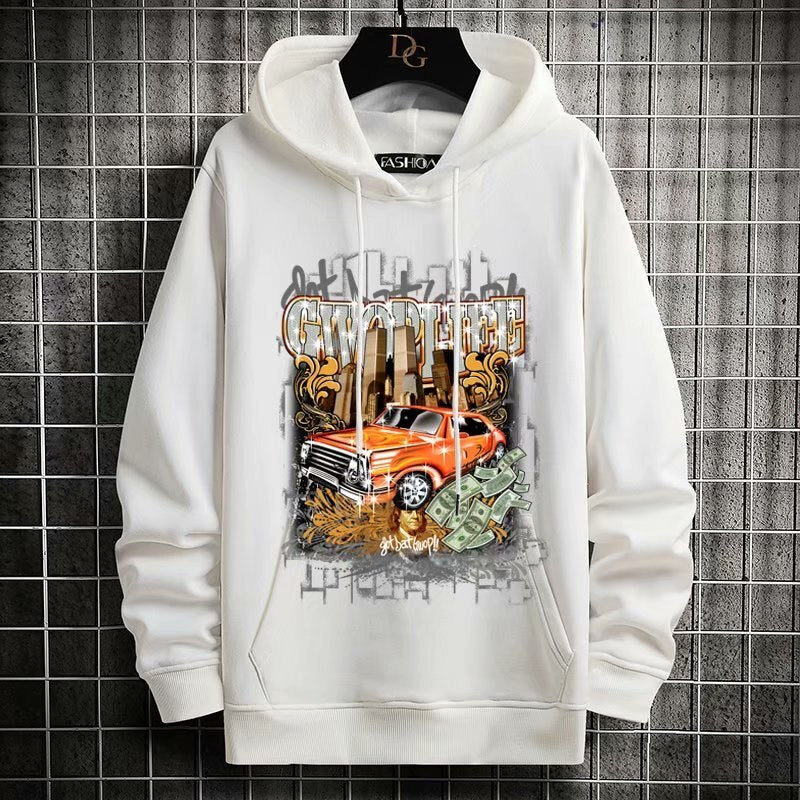 "Fast Route" Unisex Men Women Streetwear Graphic Hoodie