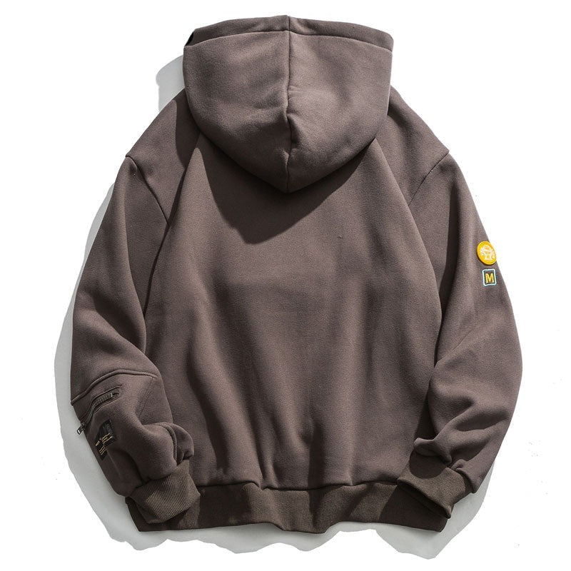 "Smile More" Graphic Unisex Streetwear Vintage Women Men Y2K Hoodie