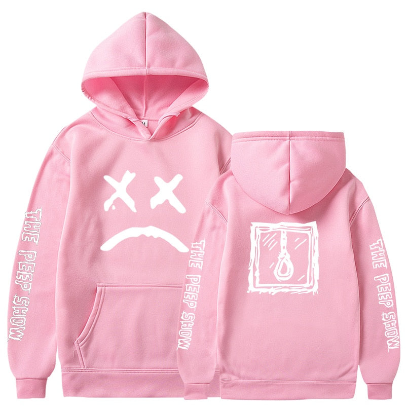 "Go Hard" Graphic Unisex Streetwear Women Men Y2K Hoodie