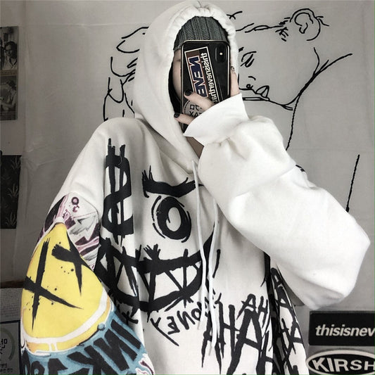"Take The High Road" Graphic Unisex Streetwear Vintage Women Men Y2K Hoodie