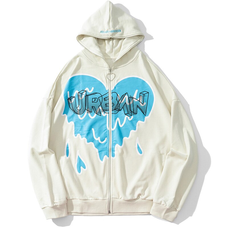 "Urban Culture" Graphic Unisex Streetwear Vintage Women Men Y2K Hoodie