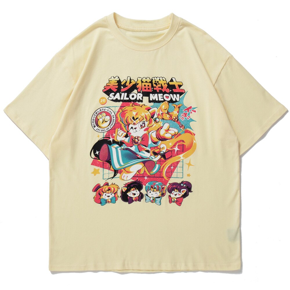 "Sail Away" Graphic Unisex Streetwear Vintage Women Men Y2K T-Shirt