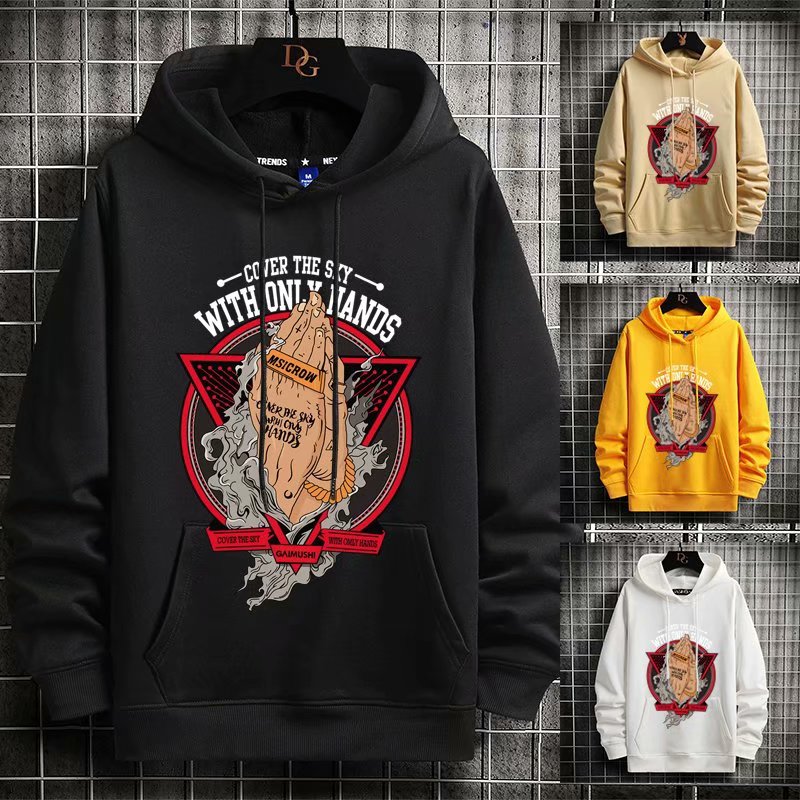 "Big Hands" Unisex Men Women Streetwear Graphic Hoodie