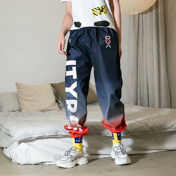 "Rainbow Effect" Graphic Unisex Streetwear Women Men Y2K Pants