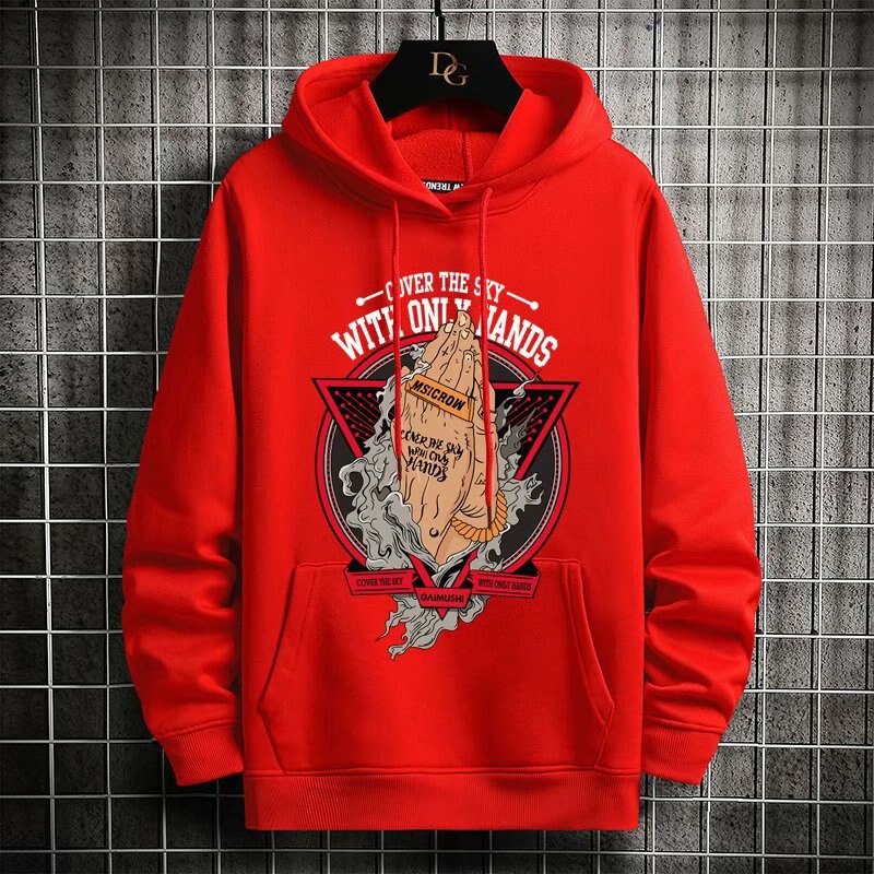 "Big Hands" Unisex Men Women Streetwear Graphic Hoodie