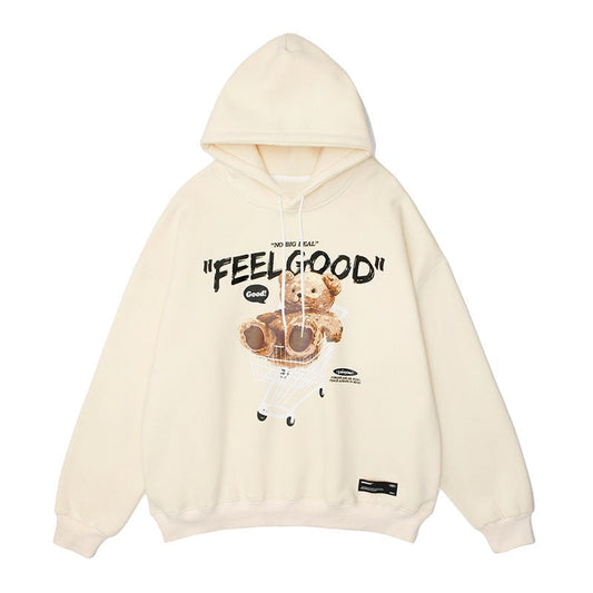 "Finally Good" Unisex Men Women Streetwear Graphic Hoodie
