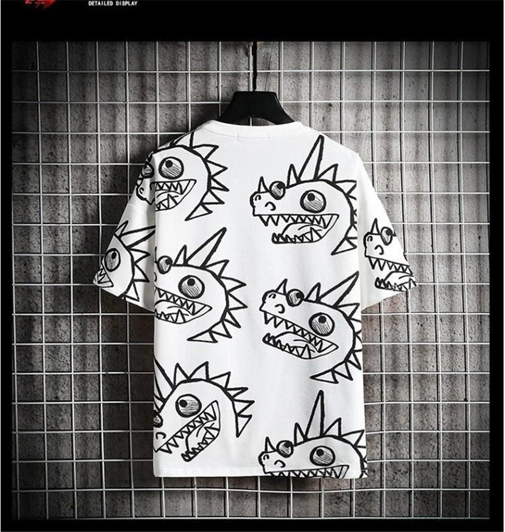 "The Laughing One" Graphic Unisex Streetwear Vintage Women Men Y2K T-Shirt