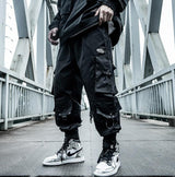 "Hang" Graphic Unisex Streetwear Women Men Y2K Tactical Joggers