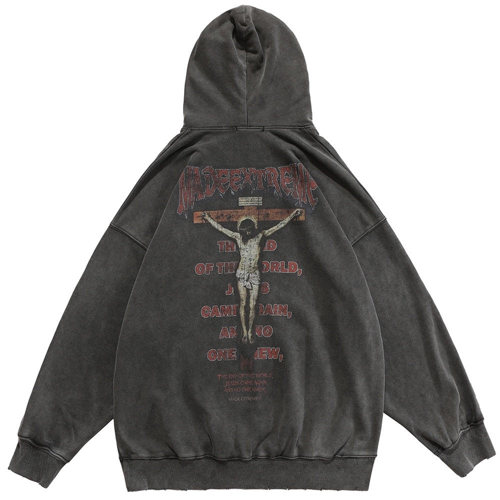 "Our Fallen Hero" Unisex Men Women Streetwear Graphic Hoodie