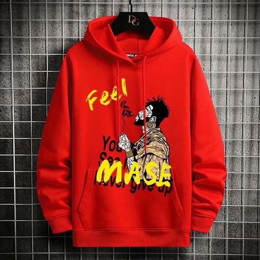 "Become Free" Unisex Men Women Streetwear Graphic Hoodie